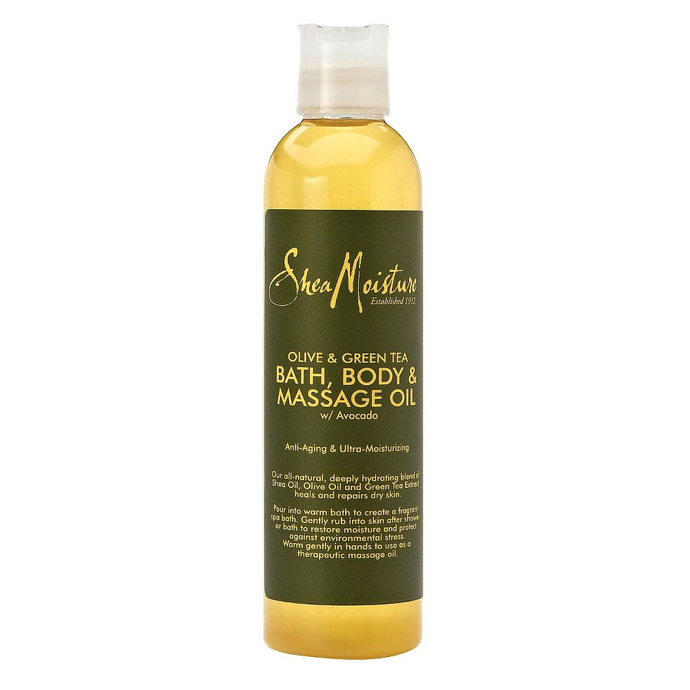 Shea Moisture Olive &Green Tea Bath, Body & Massage Oil