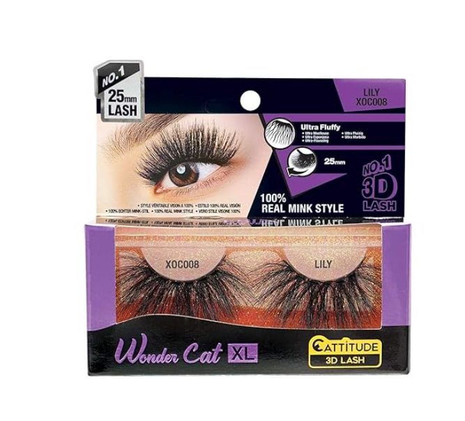 EBIN NEW YORK Cattitude 3D Lash Wonder Cat XL – Lily