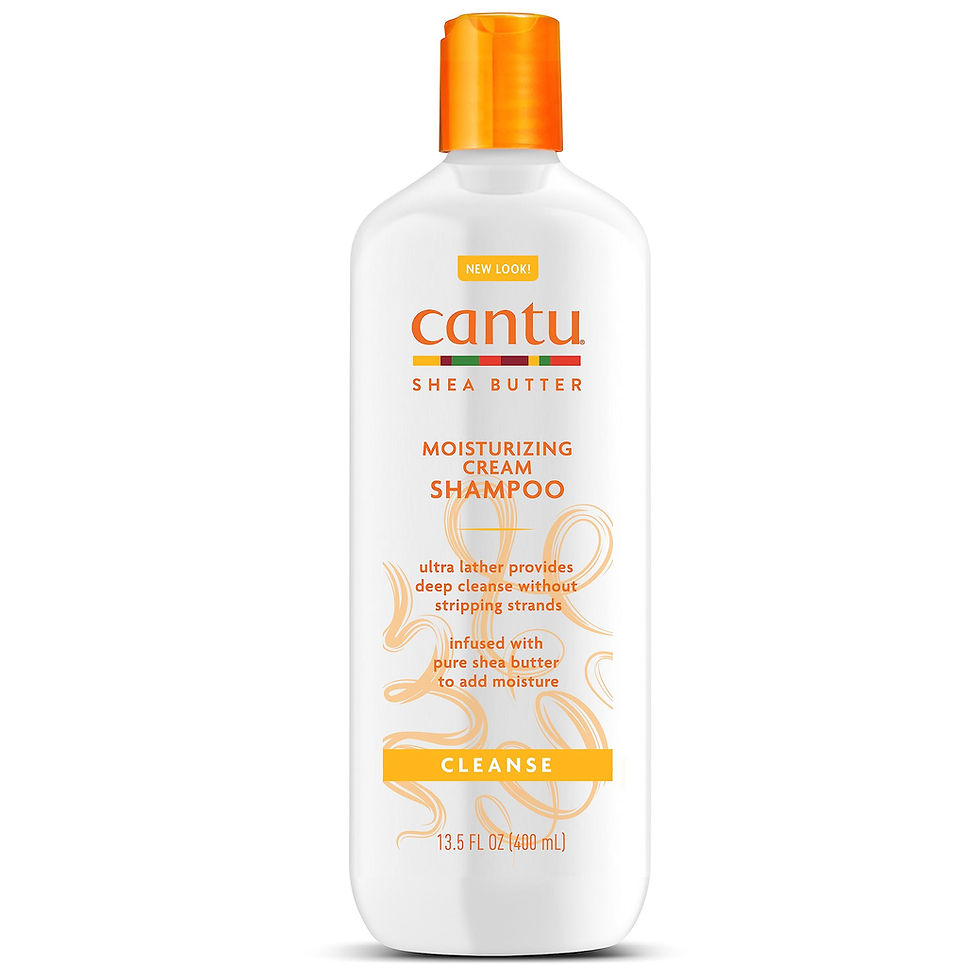 Cantu Shea Butter Moisturizing Cream Shampoo orange bottle cleanser D'Paradise Beauty Supply