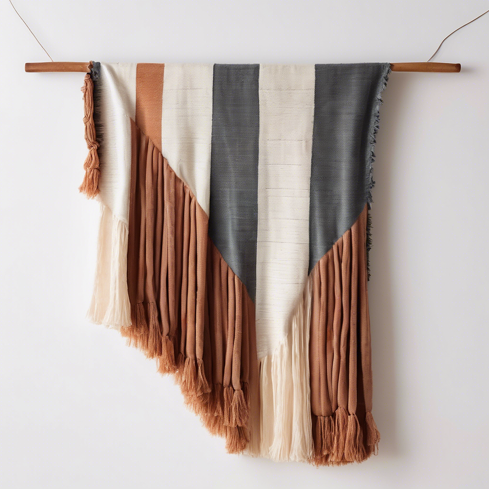 Woven Textile Wall Hanging
