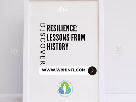 Resilience: Lessons from History