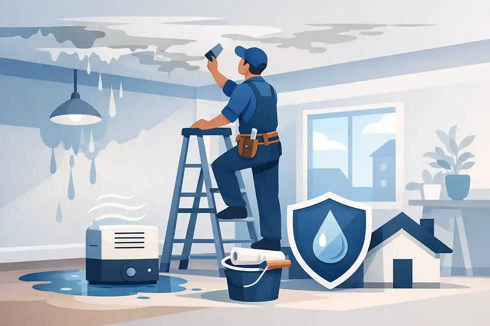 Water Damaged Ceiling Solutions That Last