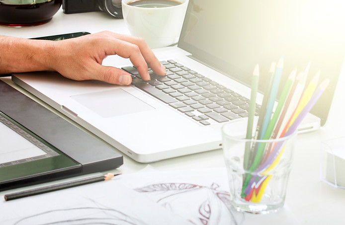 écriture sur ordinateur