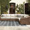 Thumbnail: Beachcroft 4-Piece Outdoor Sectional Set