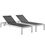 Thumbnail: Shore Chaise Outdoor Patio Aluminum Set of 2