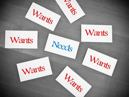 Relationship Wants vs. Childhood Needs