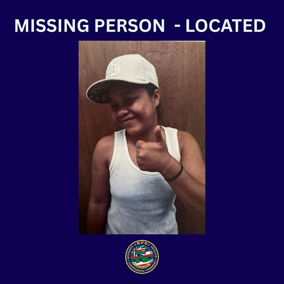 Missing Person Update: Yhazmyn Shaw Burrows-Agapay Located Safely