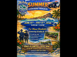 MPD offers a Summer Leadership Program for grades 8–9, June 15–July 17. Apply by May 15. #MPD #YouthLeadership