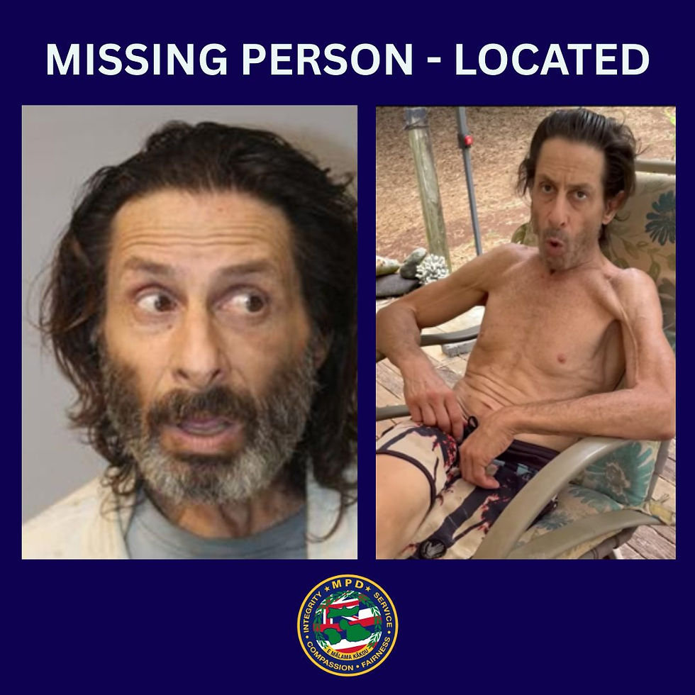 Randall Miller has been found and is safe. MPD extends mahalo to the community for their assistance. #MPD #MissingPerson