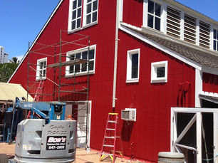 Explore the differences between residential and commercial painting projects, including scope, scheduling, materials, and planning considerations.