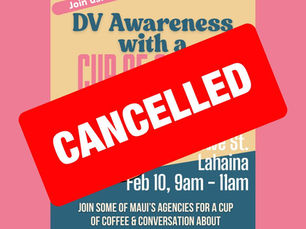 Due to a power outage in Lahaina, today’s event has been cancelled and will be rescheduled at a later date. Mahalo for your understanding. #MPD