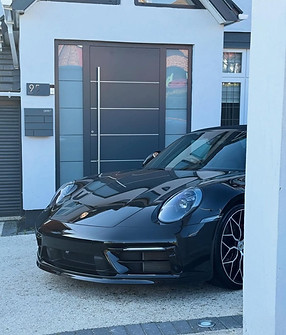 Black Porsche's Fusso coating