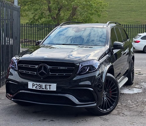 Black Mercedes-Benz GLS After Paint Enhancements