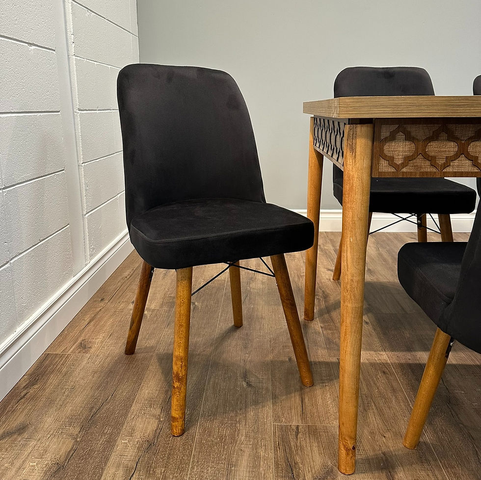 Thumbnail: Espresso Extendable Dining Set Of 7 PCS