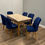 Thumbnail: Cappuccino Extendable Dining Set Of 7