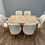 Thumbnail: Cappuccino Extendable Dining Set Of 7