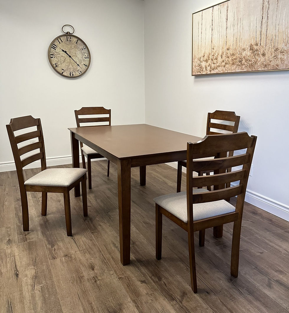 Thumbnail: Dinette table and chairs