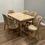 Thumbnail: Cappuccino Extendable Dining Set Of 7