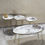 Thumbnail: oval central table set