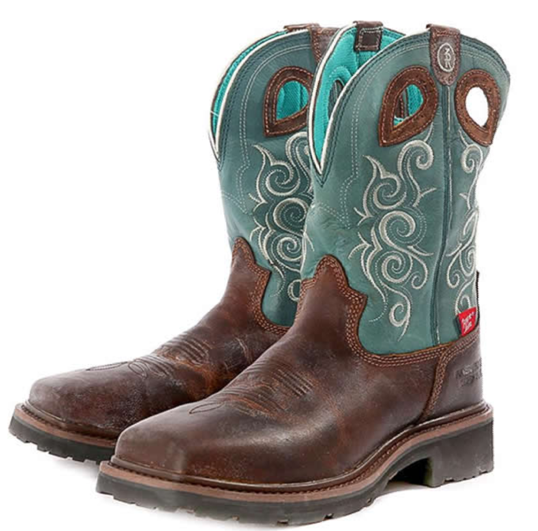 TONY LAMA WOMEN'S GLADEWATER 10" PULLON WESTERN BOOT
