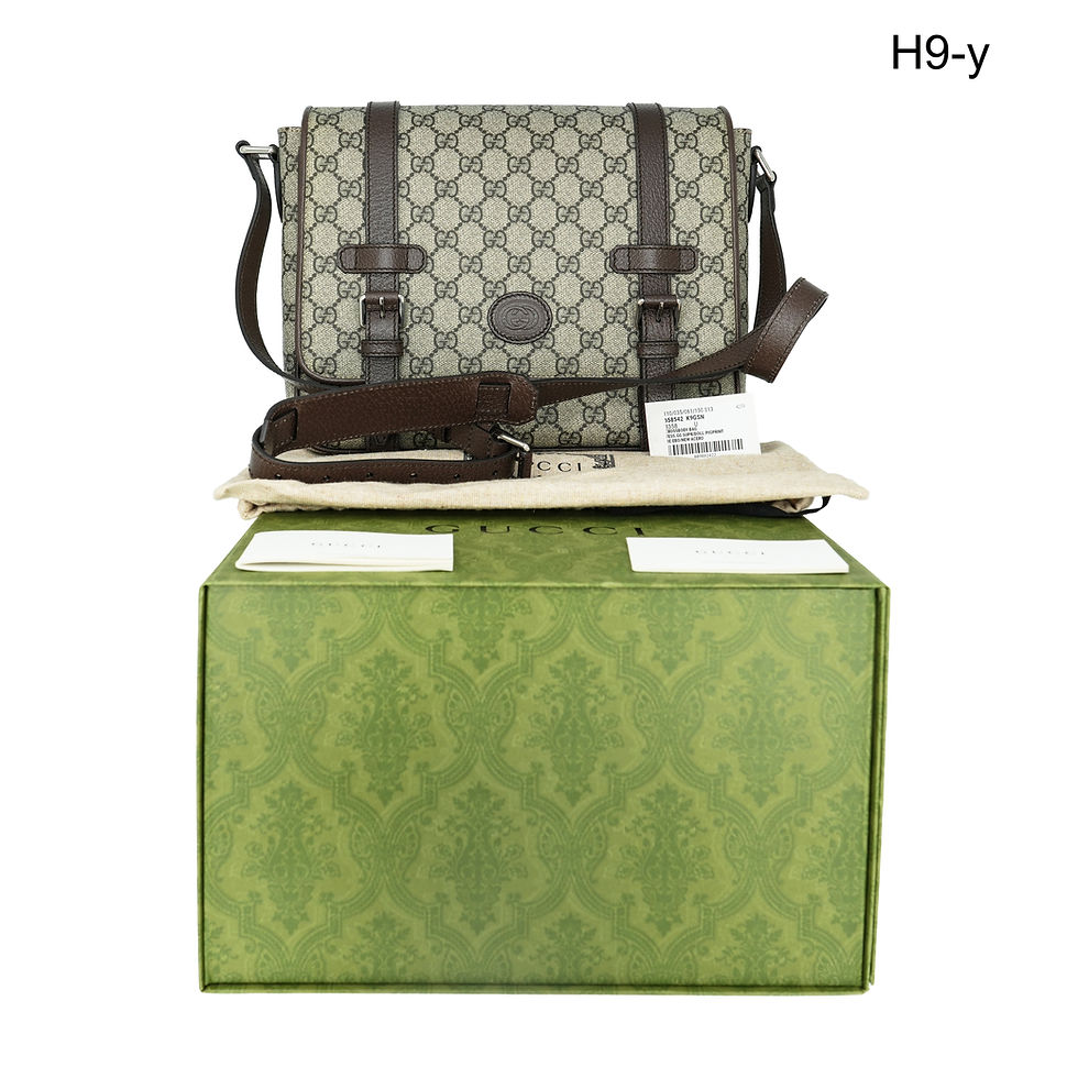 Thumbnail: Gucci 658542 GG Supreme Messenger Bag