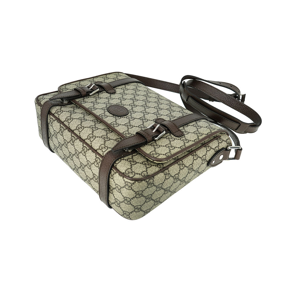 Thumbnail: Gucci 658542 GG Supreme Messenger Bag