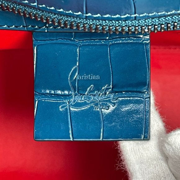 Thumbnail: Christian Louboutin Medium Paloma Leather Satchel