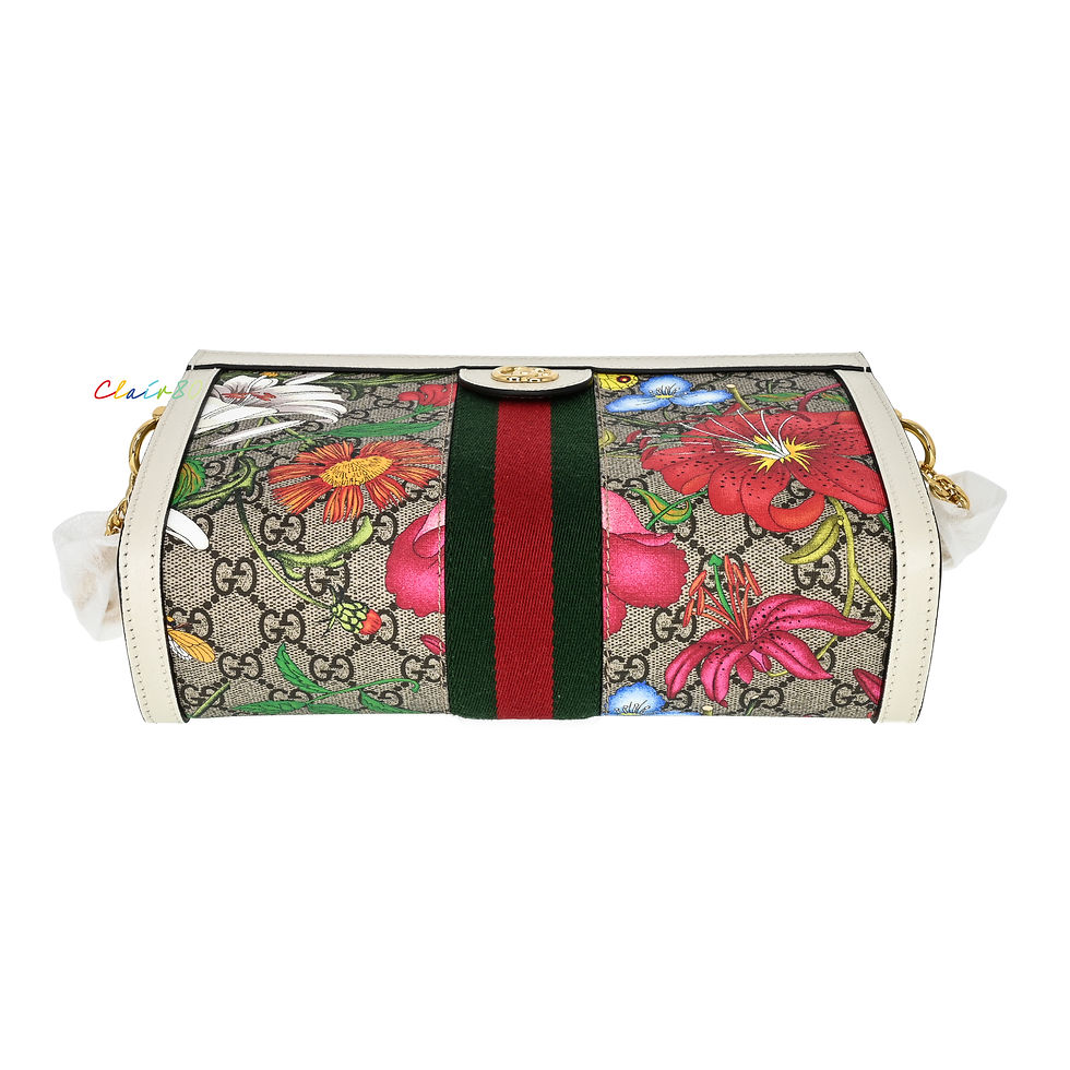 Thumbnail: Gucci 503877 Ophidia GG Flora Small Shoulder Bag