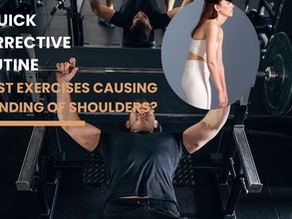 Bench press and rounded shoulders