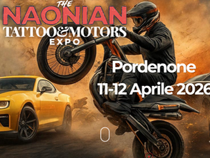 Presenza associativa al “Naonian Tattoo Motor Expo” – 11/12 Aprile 2026 