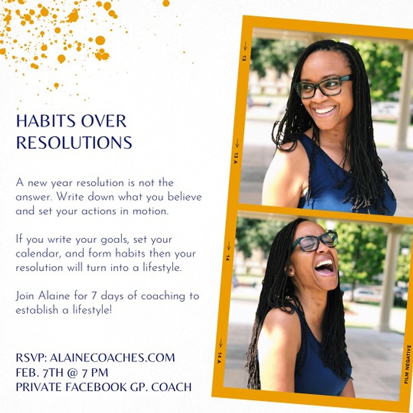 Habits Over Resolutions