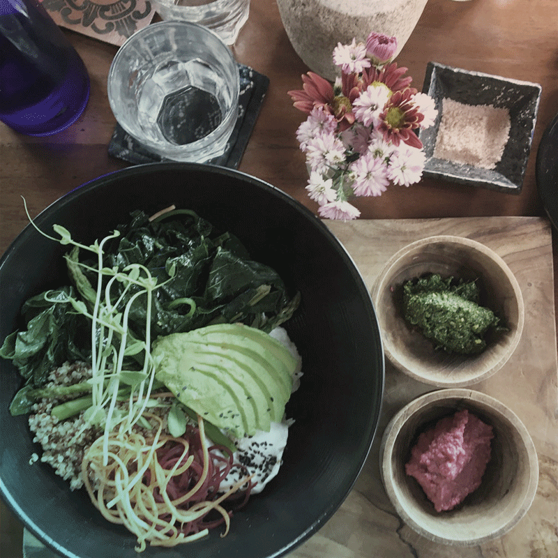 Vegan bliss, or plant based bowl