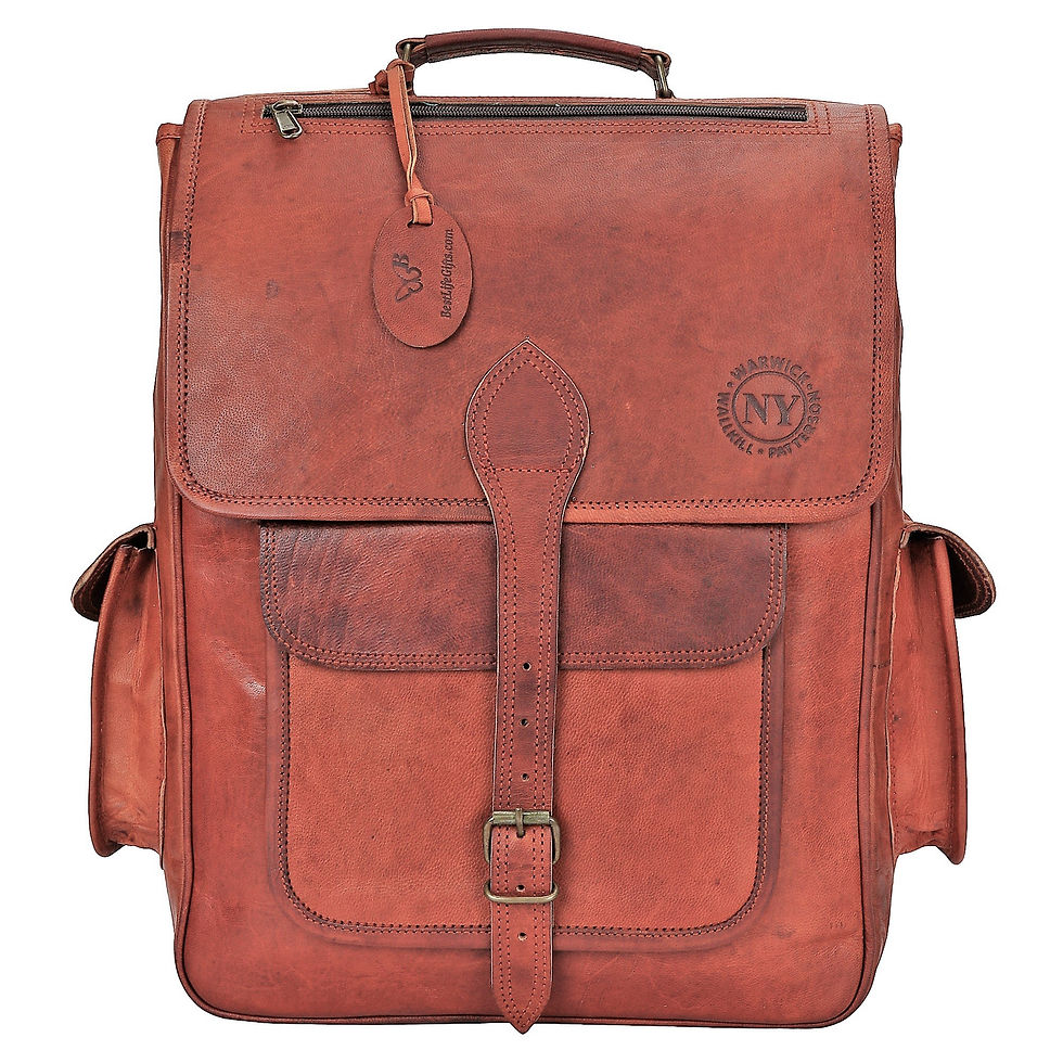 Thumbnail: Paul's Backpack - Genuine Leather