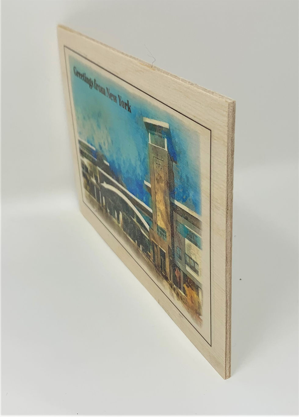 Thumbnail: Wooden Postcard