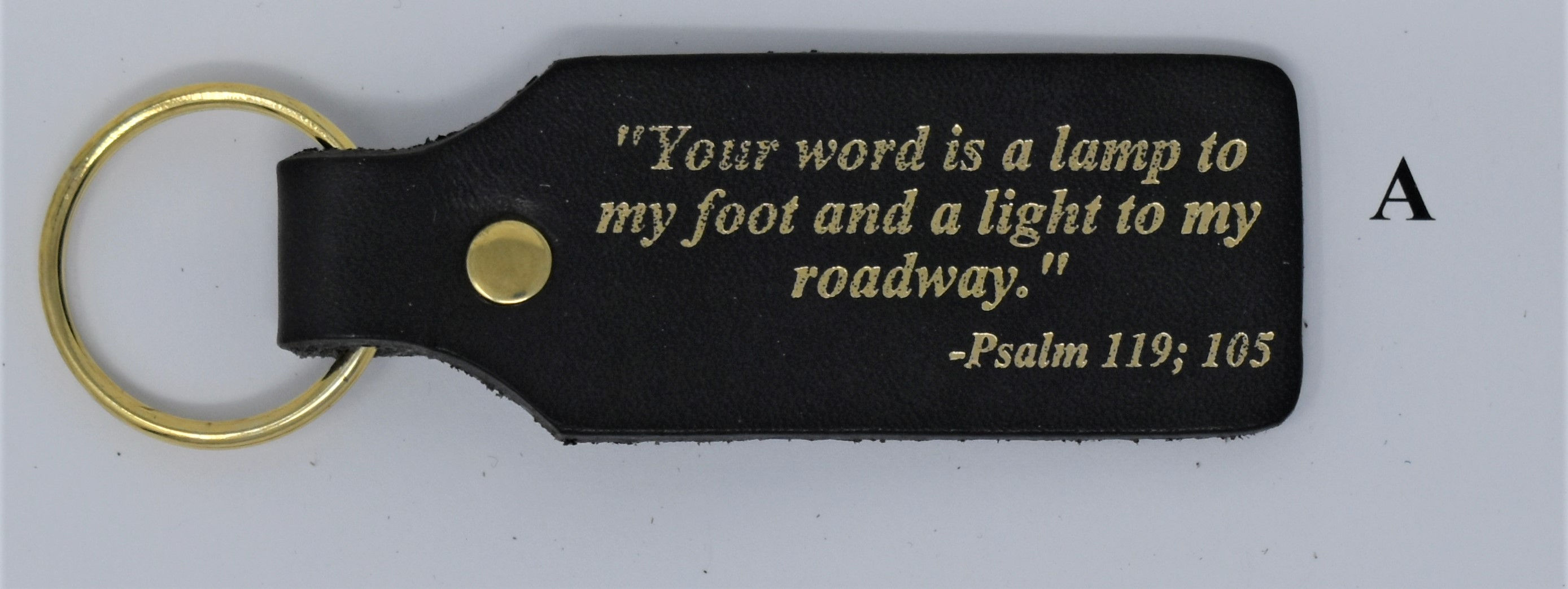 Psalms 119:105 Scripture Key Fob
