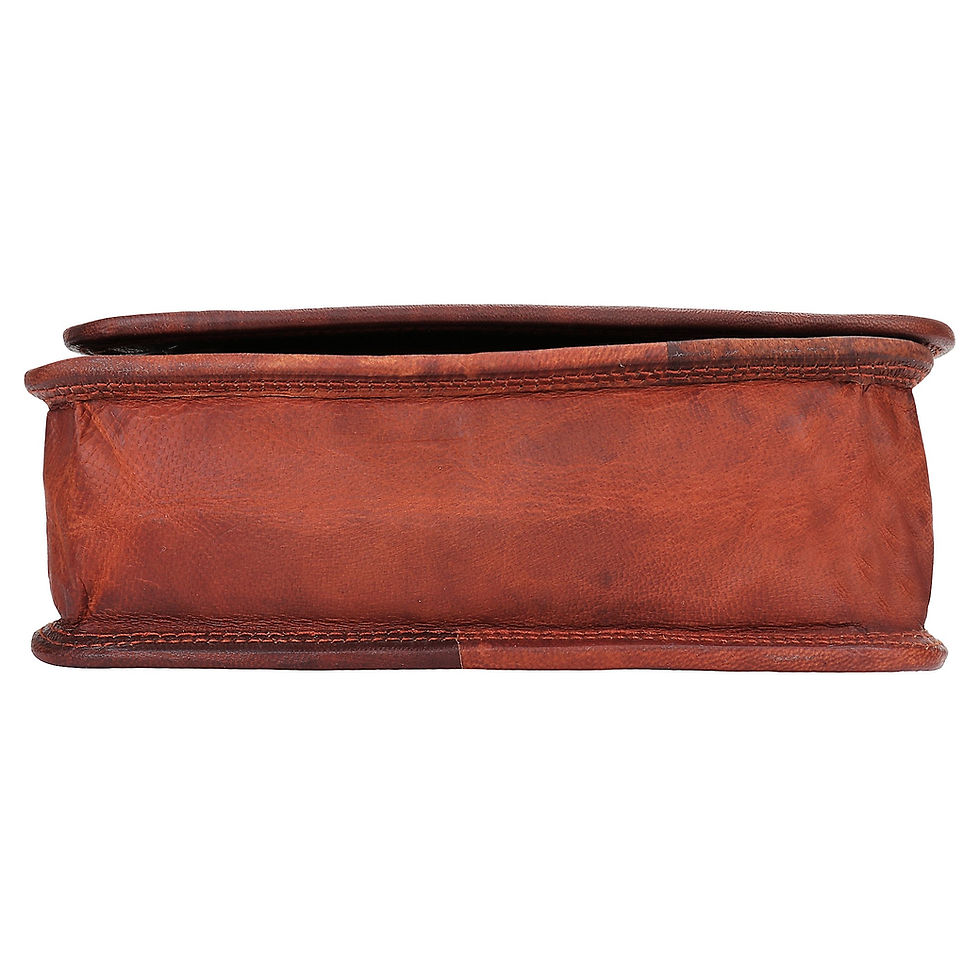 Thumbnail: Samuel's Messenger Bag, Shoulder Bag, Cross Body Bag - Genuine Leather