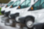 transporting service company. commercial delivery vans in row .jpg