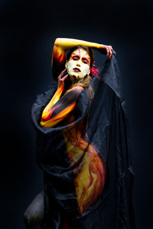 body painting photography Calgary Alberta, Calgary photographer
