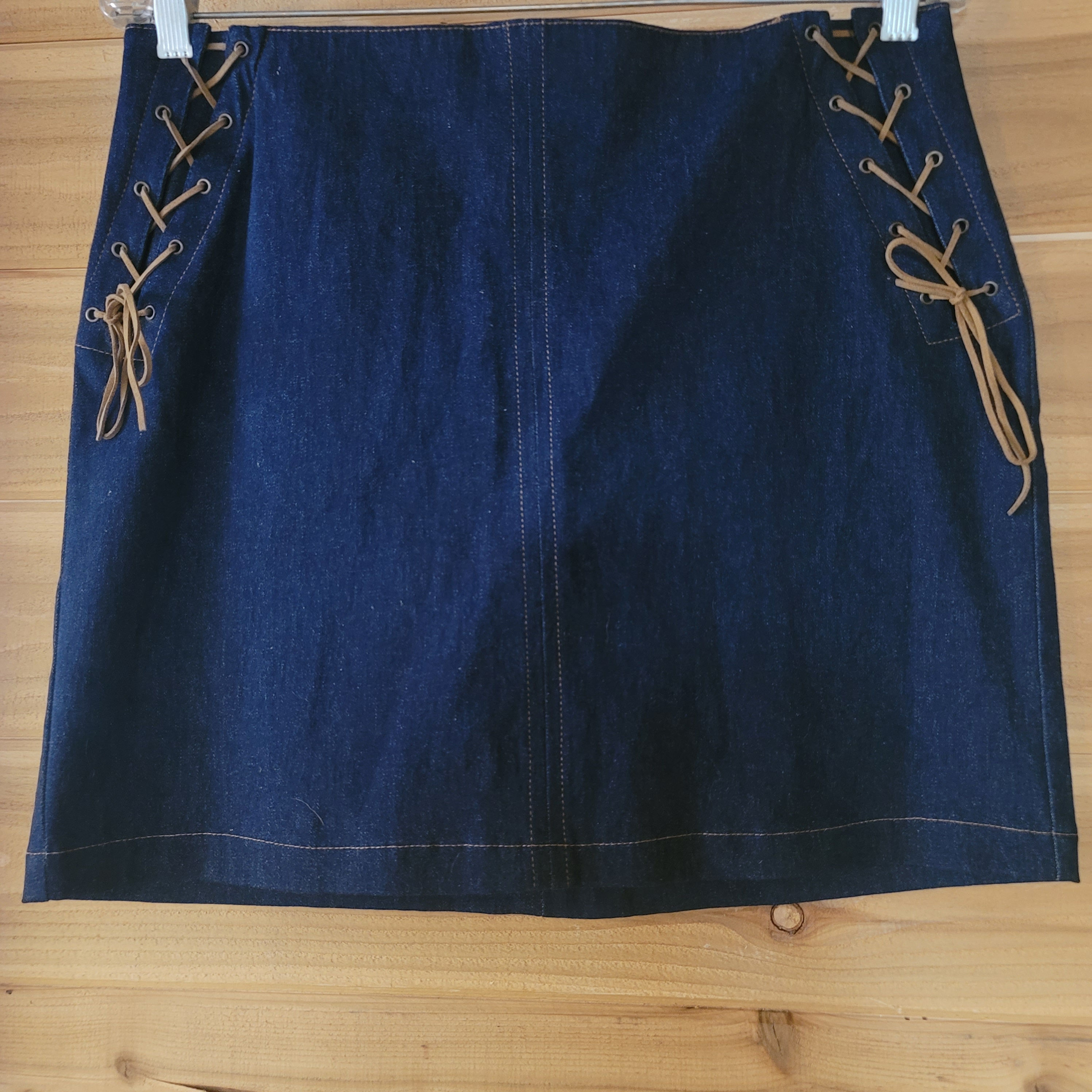 Denim Mini Skirt