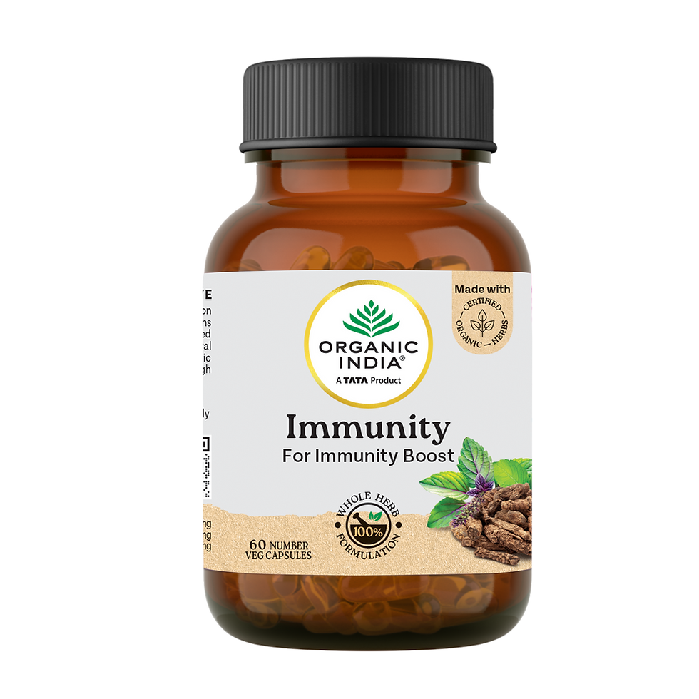 Immunity Capsules - Pack of 180 | Organic India - product image 1