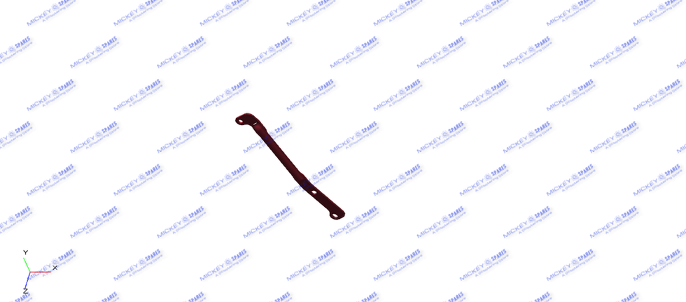 Royal Enfield Classic 500 Bsiii Stay-Center-Rh - Royal Maroon (865107)