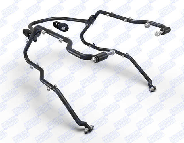 Royal Enfield Meteor 350 Black Long Haul Pannier Rails