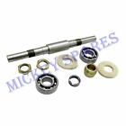 Royal Enfield Bullet Front Wheel Axle With Spacer & Bearing For Drum Brake