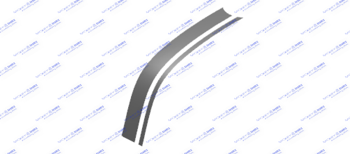 STICKER REAR MUDGUARD - BLACK (590344)