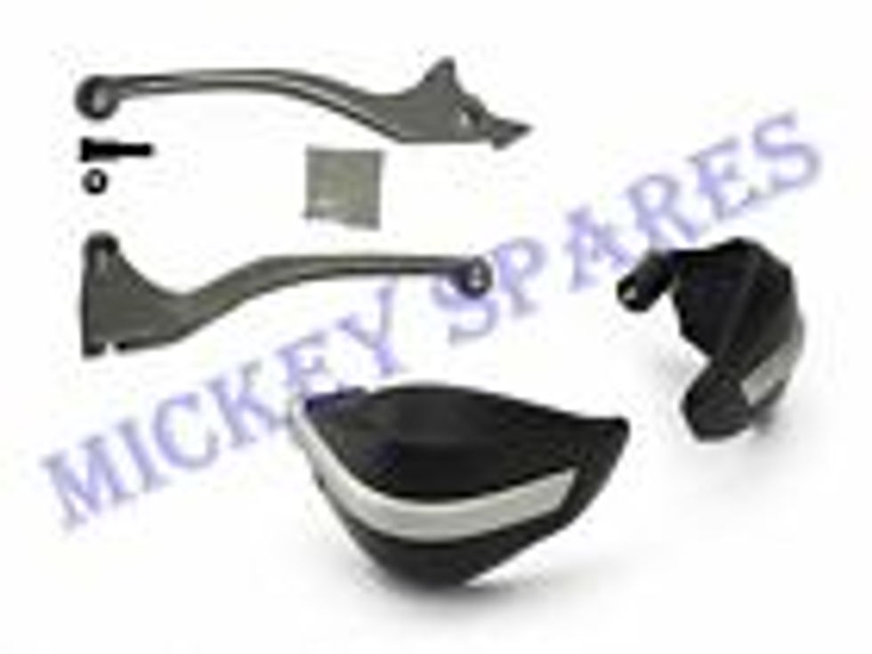 Fit For Royal Enfield Himalayan Clutch & Brake Lever Kit With Hand Guard Silver