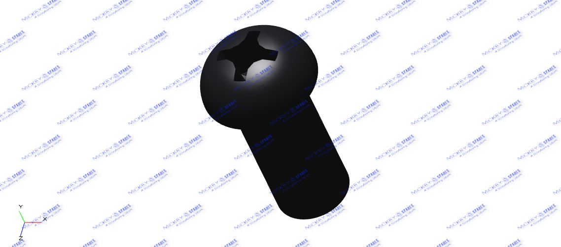 CROSS  RECESSED PAN HEAD SCREW (581368)