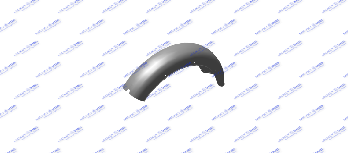 REAR MUDGUARD WITH STICKER - LAGOON (818015)