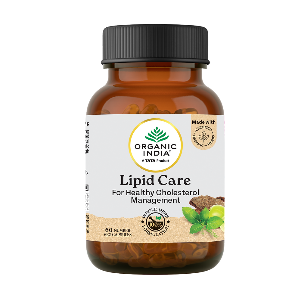 Lipid Care Capsules - Pack of 60 | Organic India - product image 1