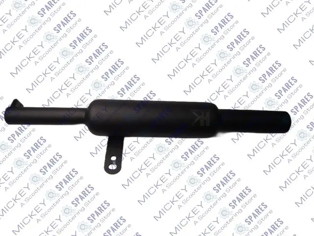 Royal Enfield short black silencer