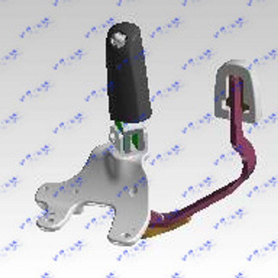 Royal Enfield Bullet 350 Foot Control Plate Assy Rae00211